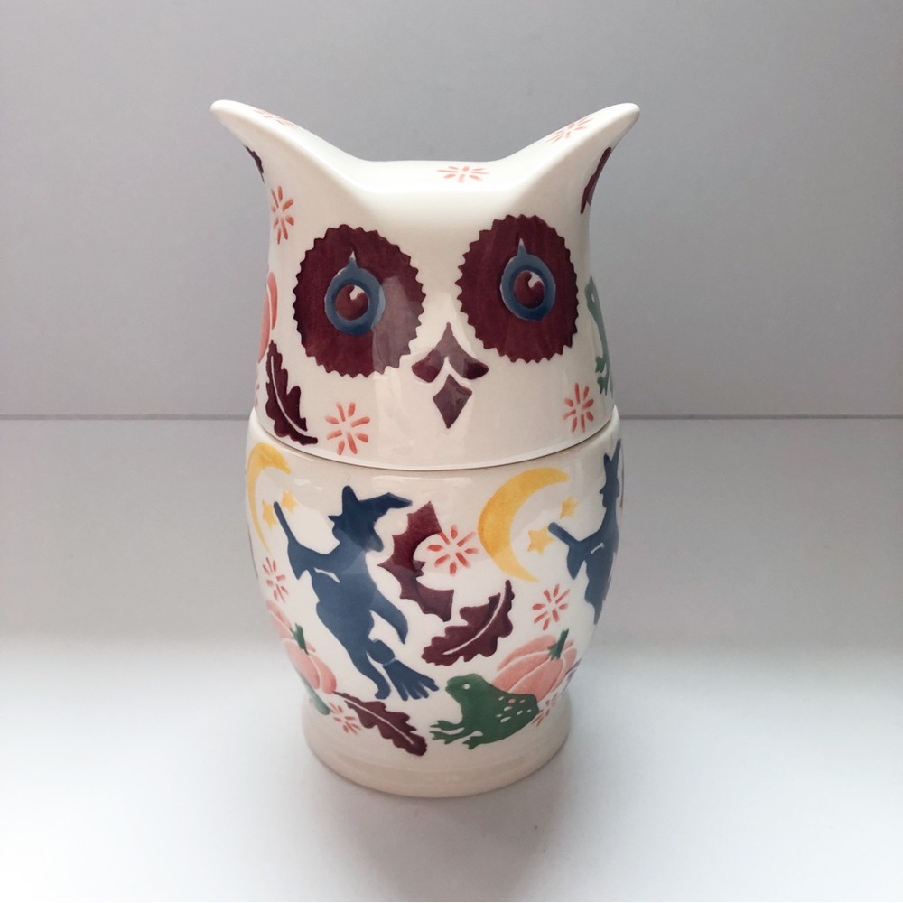 NWT Emma Bridgewater Witch’s Brew small jar owl Halloween - Picture 7 of 14